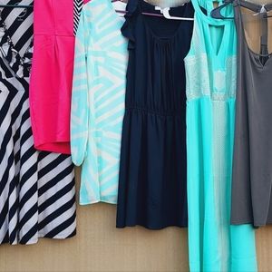 8 pc. Bundle of Dresses All Size Large
